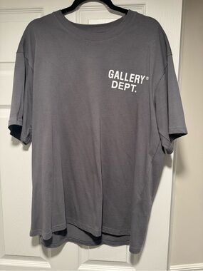 Gallery Dept Men's Gray Logo T-Shirt